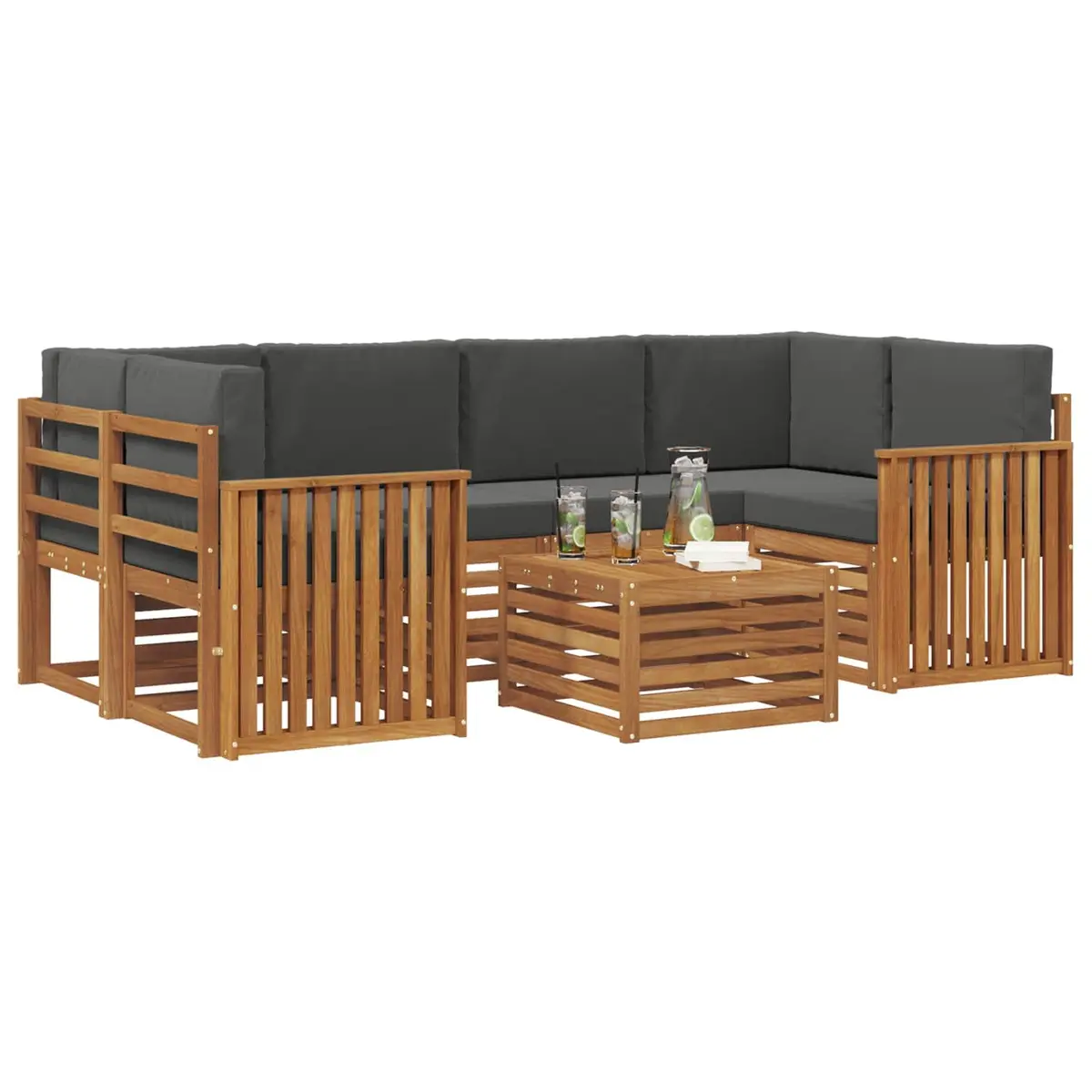 7-Piece Sofa Set for Outdoor Gatherings