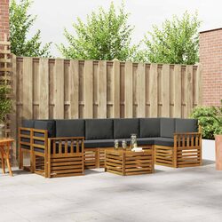 Practical 8-Piece Sofa Set for Outdoor Living