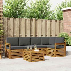 Versatile 6-Piece Outdoor Sofa Set for Relaxation and Fun