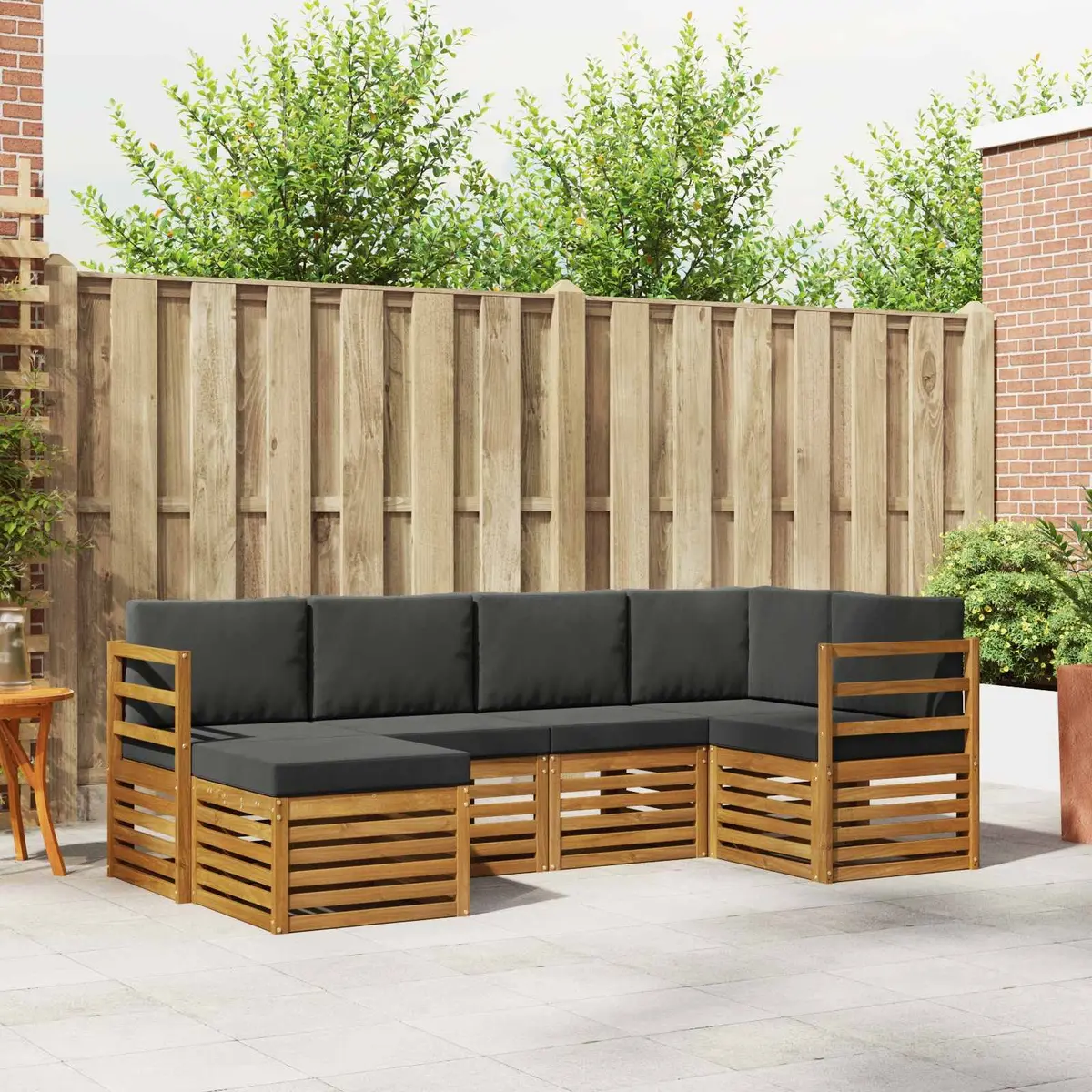 Outdoor 6-Piece Sectional Sofa Set