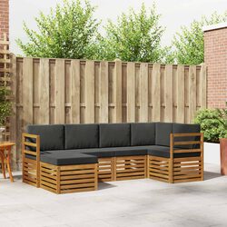 Versatile Outdoor 6-Piece Sectional Sofa Set
