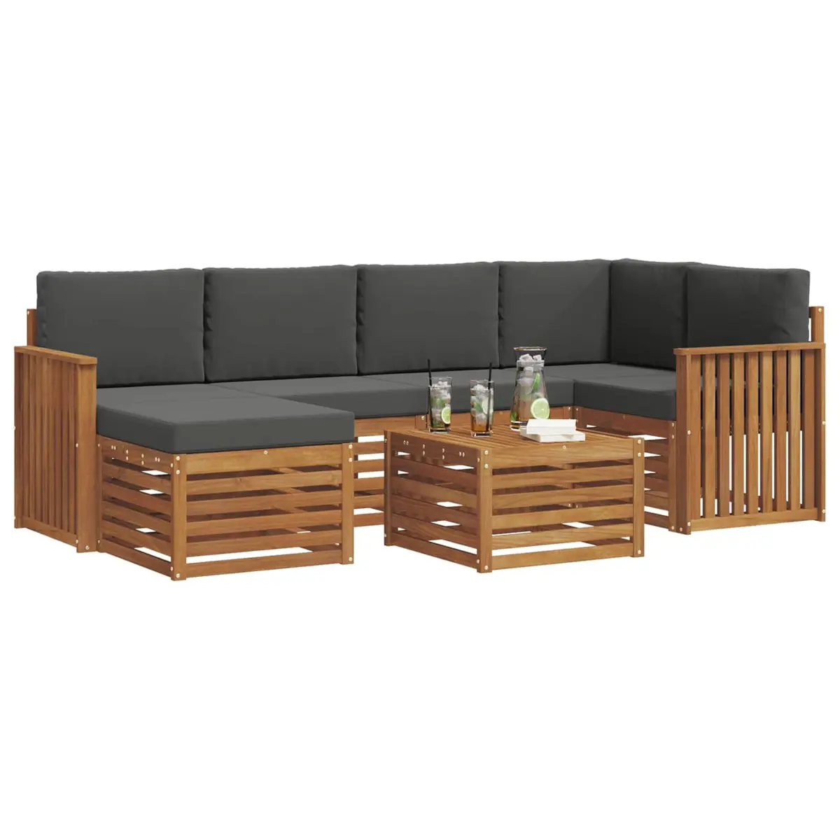 7-Piece Outdoor Sofa Set for Various Spaces