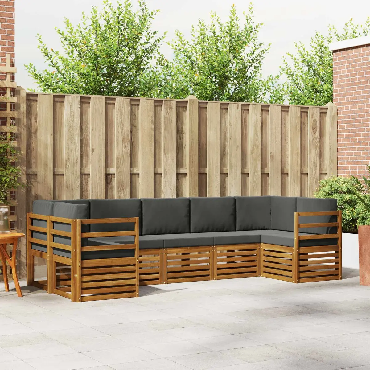 7-Piece Sectional Sofa for Outdoor Living