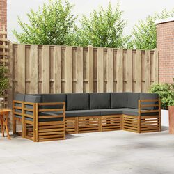 Practical 7-Piece Sectional Sofa for Outdoor Living