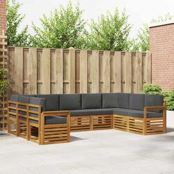 Versatile 9-Piece Outdoor Sofa Set for Various Spaces