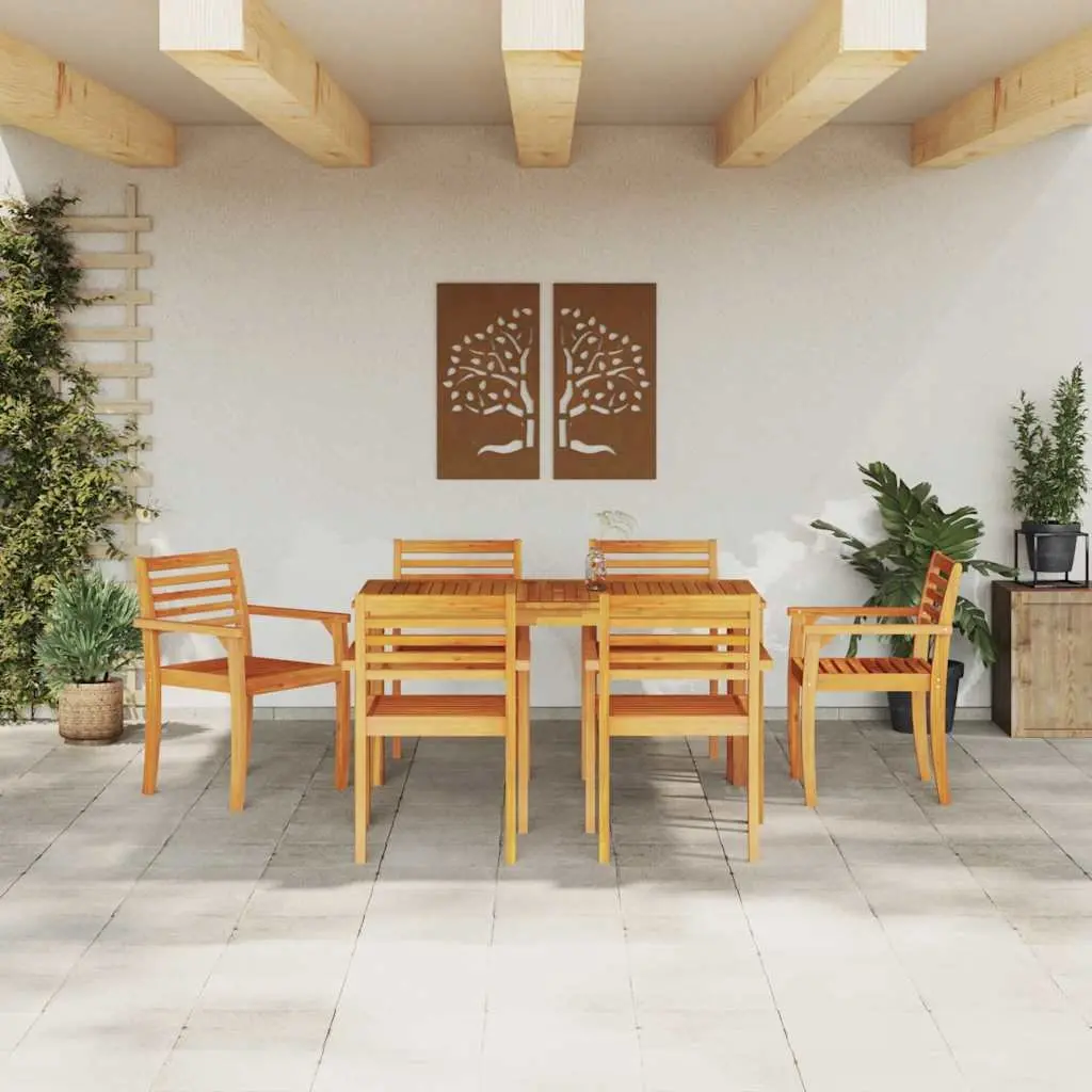 7-Piece Outdoor Dining Set for Entertaining