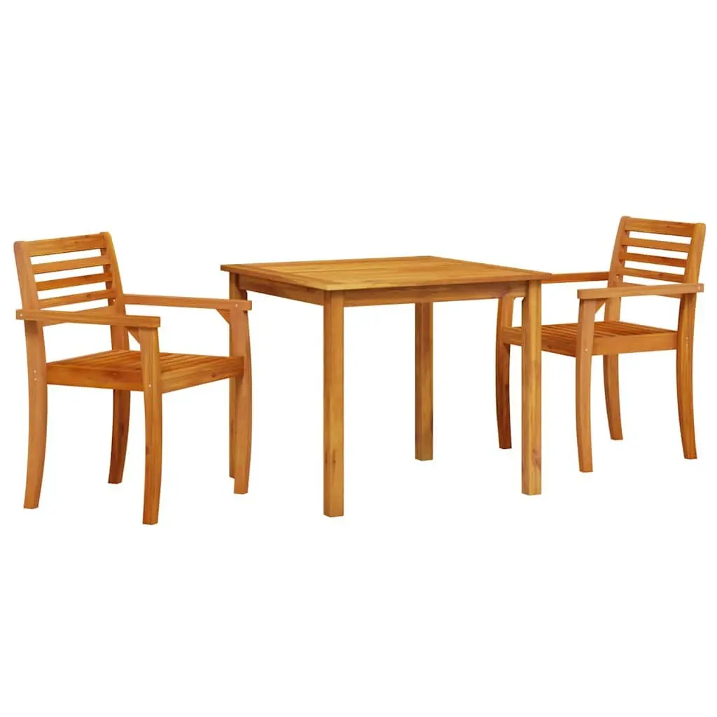 Outdoor 3-Piece Dining Set for Gardens and Terraces