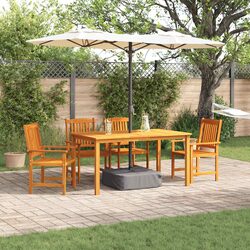 Practical 5-Piece Dining Set for Your Outdoor Area