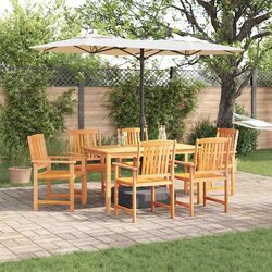 Practical 7-Piece Dining Set for Outdoor Gatherings