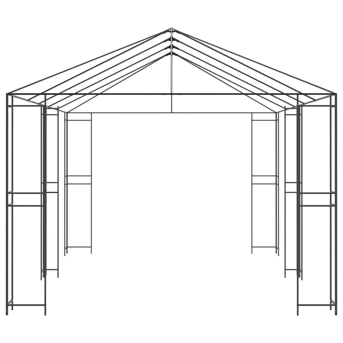 Gazebo Frame 6 x 3 m for Garden and Patio