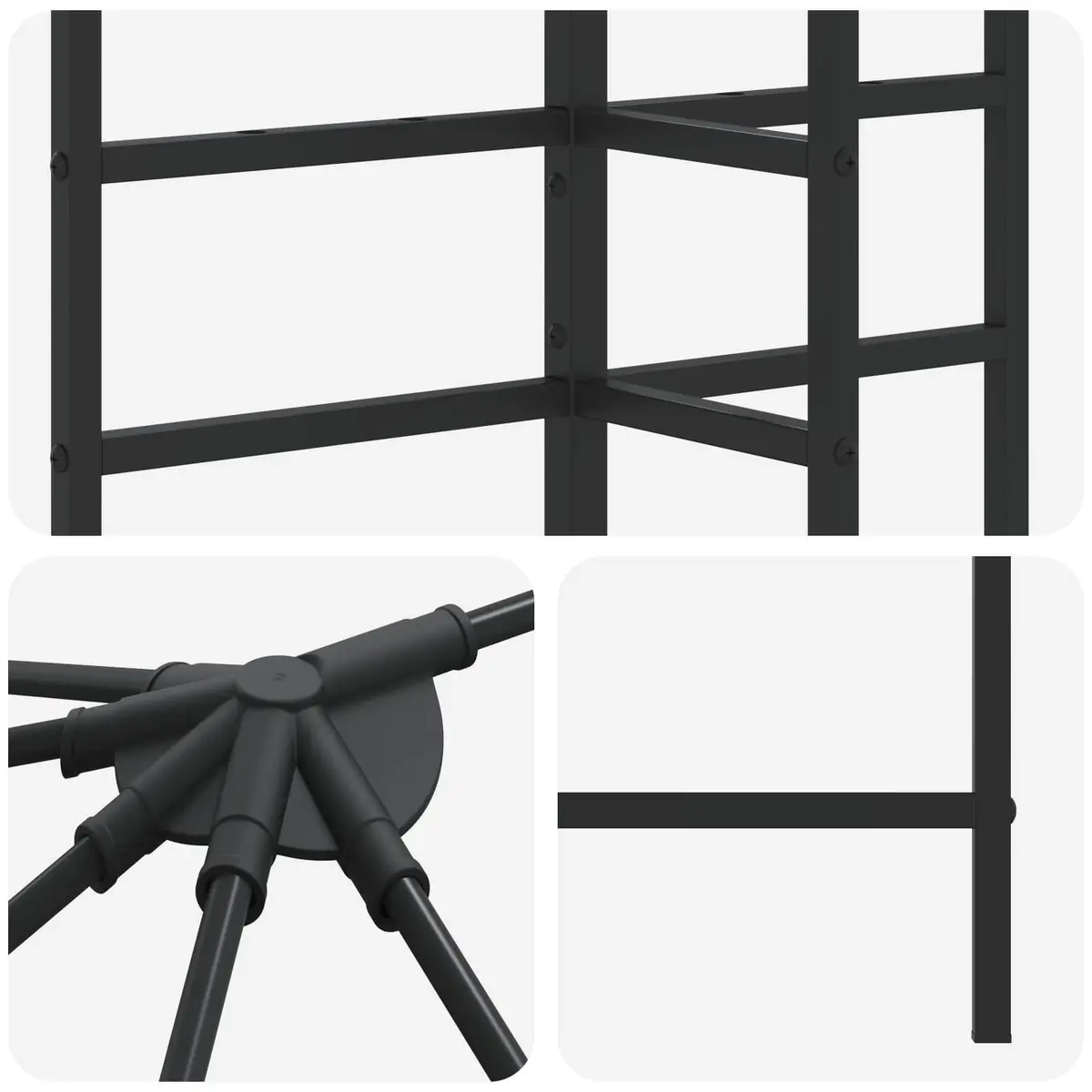 Gazebo Frame 6 x 3 m for Garden and Patio