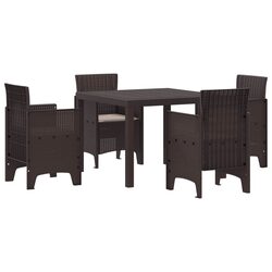 Functional 5 Piece Outdoor Dining Set for Patios