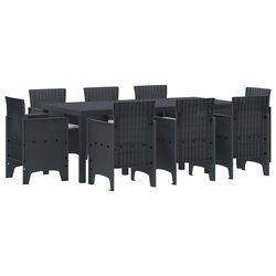 Functional 9 Piece Outdoor Dining Set for Your Home