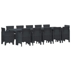 Functional 13-Piece Outdoor Dining Set for Any Space