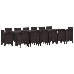 15-Piece Garden Dining Set: Perfect for Outdoor Gatherings