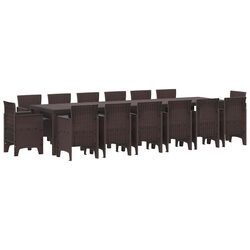 Versatile 15-Piece Garden Dining Set for Any Occasion