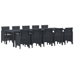 Functional 11-Piece Outdoor Dining Set for Gatherings