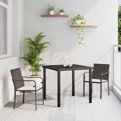 Practical 3 Piece Outdoor Dining Set for Gardens
