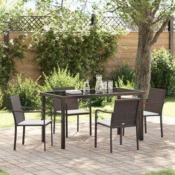 Versatile 5-Piece Outdoor Dining Set for Any Space