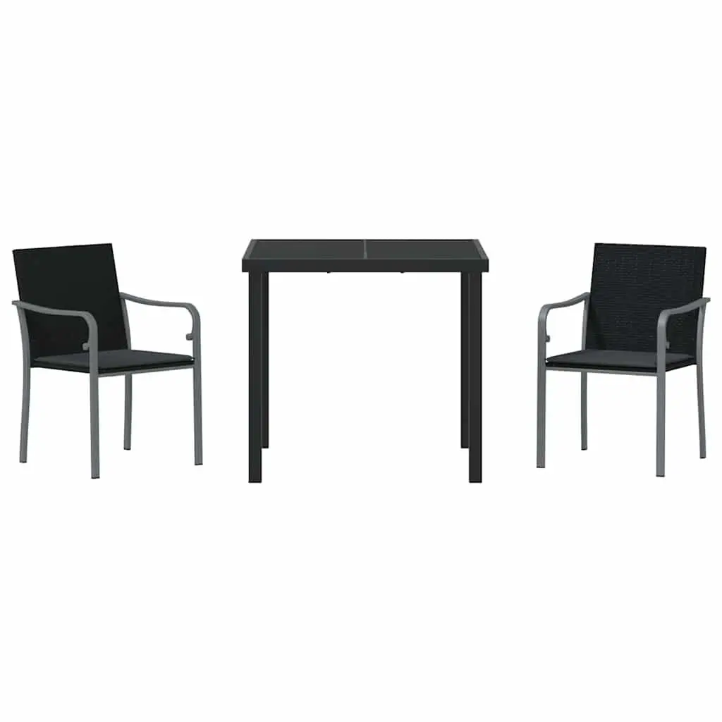 3-Piece Garden Dining Set for Entertaining