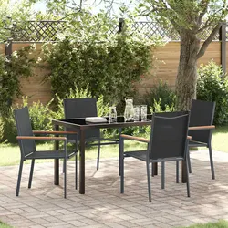 Durable 5 Piece Dining Set for Outdoor Use