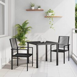 Functional 3-Piece Outdoor Dining Set for Gardens