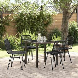 Functional 5 Piece Outdoor Dining Set for Various Spaces