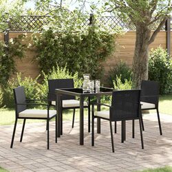 Versatile 5-Piece Dining Set for Outdoor Use