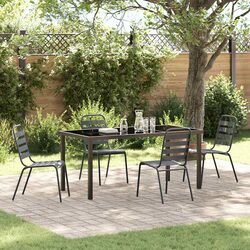 Versatile 5 Piece Dining Set for Outdoor Gatherings
