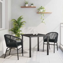 3-Piece Dining Set for Your Garden and Terrace
