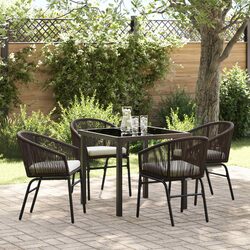 Versatile 5 Piece Outdoor Dining Set for Any Space