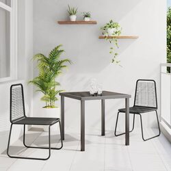 Practical 3 Piece Dining Set for Outdoor Gatherings