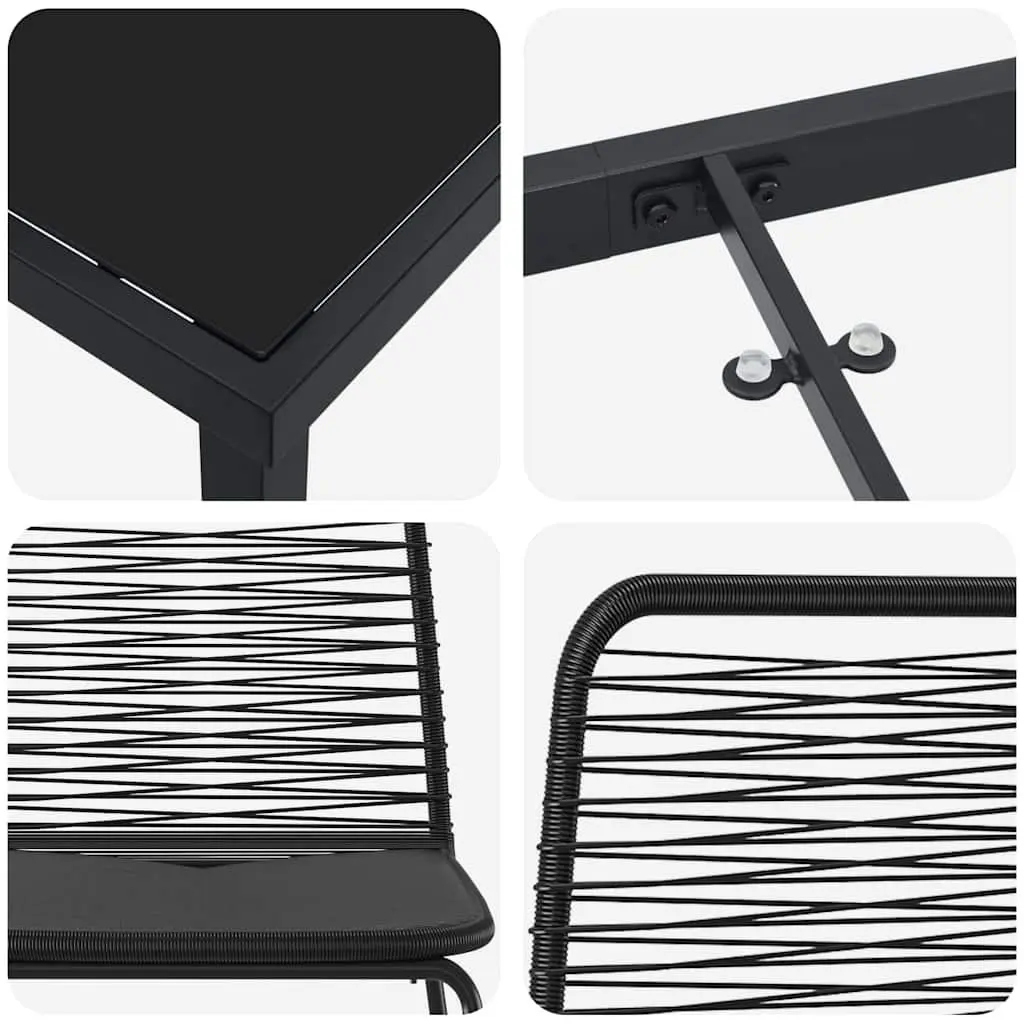 3 Piece Dining Set for Outdoor Gatherings