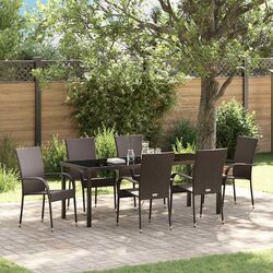 Practical 7-Piece Dining Set for Outdoor Gatherings