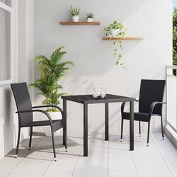 Practical Outdoor 3-Piece Dining Set for Patios