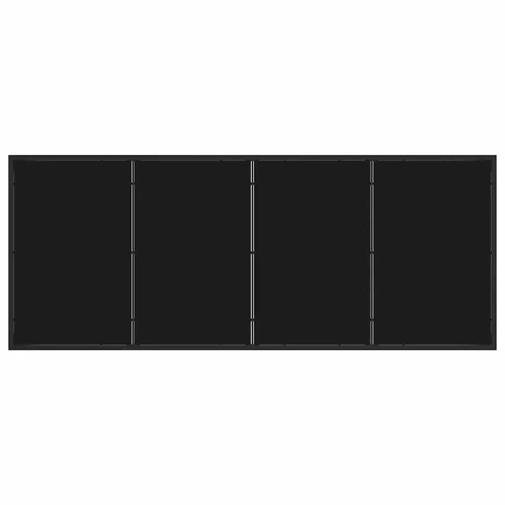 7-Piece Black Patio Dining Set