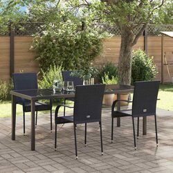 Versatile 5-Piece Garden Dining Set for Outdoor Use