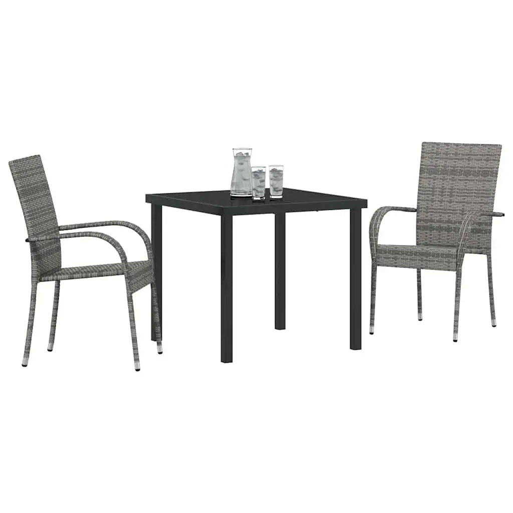 3-Piece Dining Set for Patios and Gardens