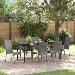 Practical Outdoor Dining: 7-Piece Set for Various Spaces