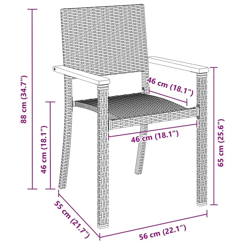 Outdoor Dining Set for Gardens and Terraces
