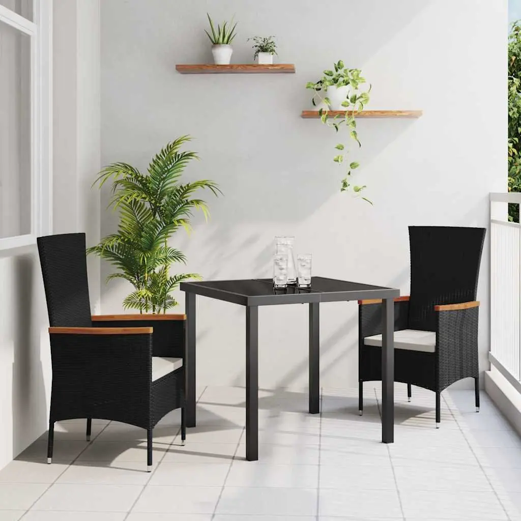 3-Piece Garden Dining Set for Outdoor Living