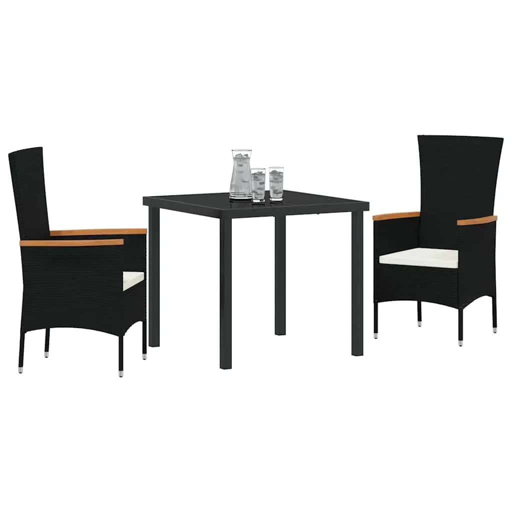 3-Piece Garden Dining Set for Outdoor Living