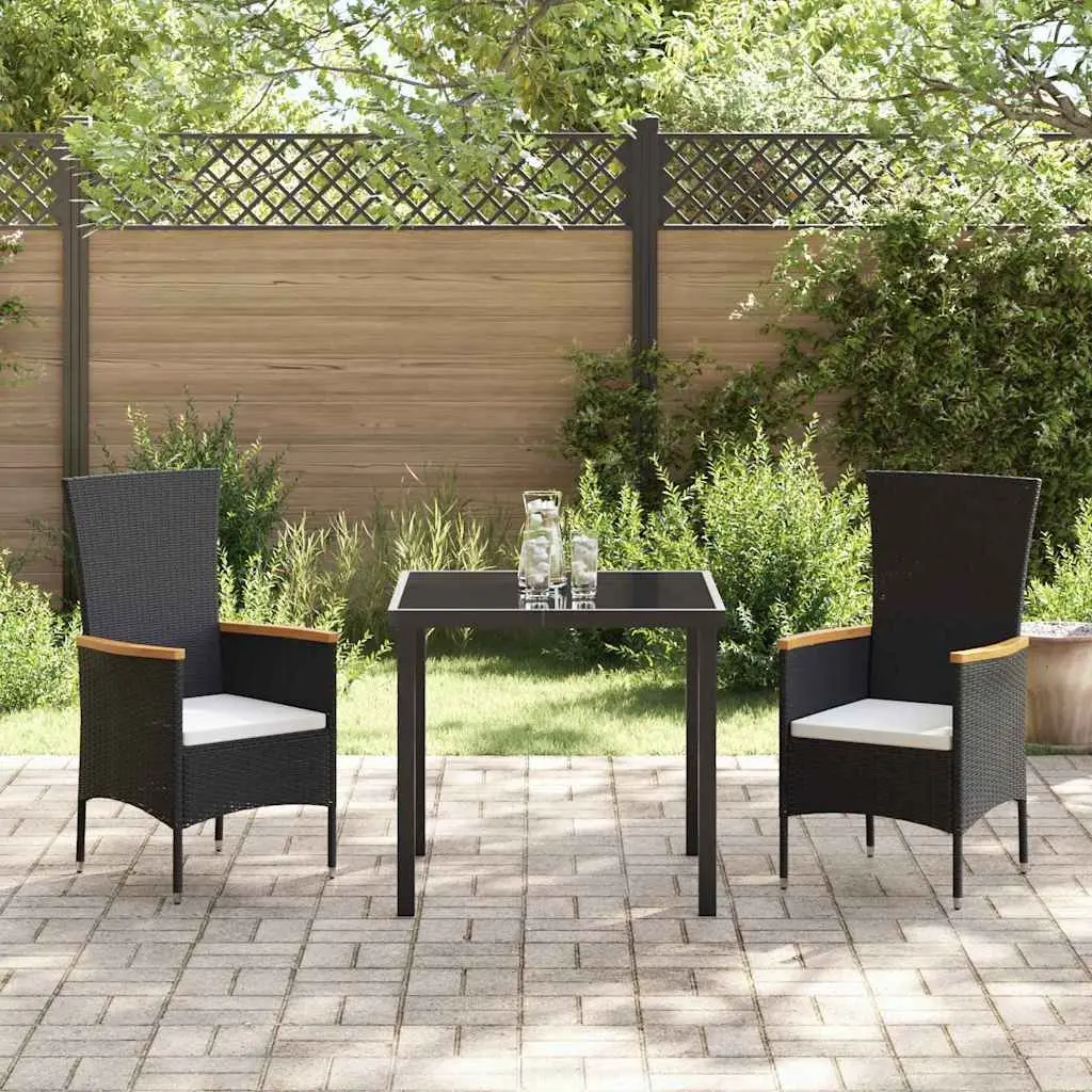 3-Piece Garden Dining Set for Outdoor Living