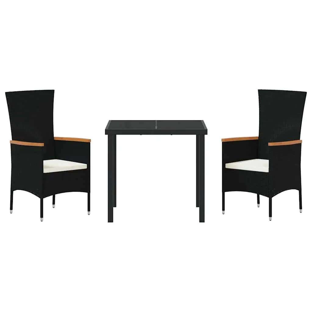 3-Piece Garden Dining Set for Outdoor Living