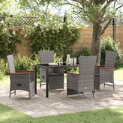 Practical 5 Piece Outdoor Dining Set for Any Patio