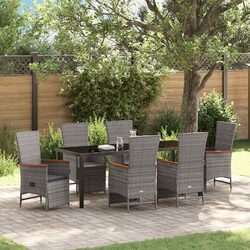 Versatile 7-Piece Garden Dining Set for Every Occasion