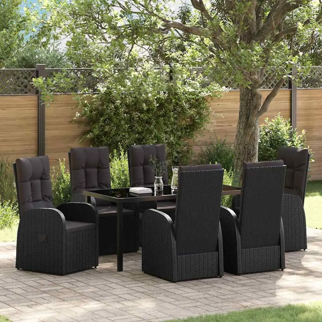 7 Piece Garden Dining Set for Gatherings