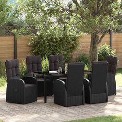 Practical 7 Piece Garden Dining Set for Gatherings
