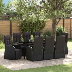Practical 9-Piece Dining Set for Your Garden
