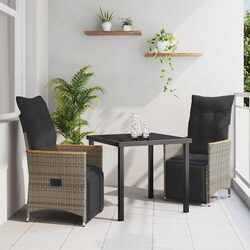 Practical 3-Piece Garden Dining Set for Everyday Use
